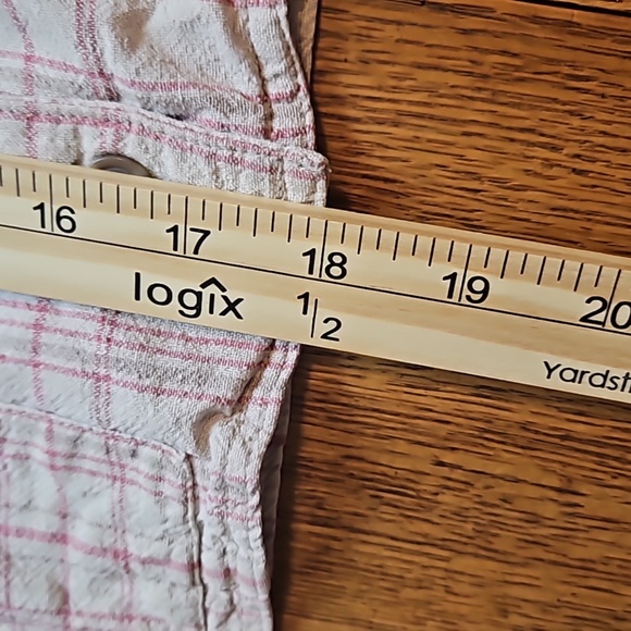 Vintage Silk Exchange Button-Up Plaid 100% Silk Vest with Collar - Picture 10 of 10